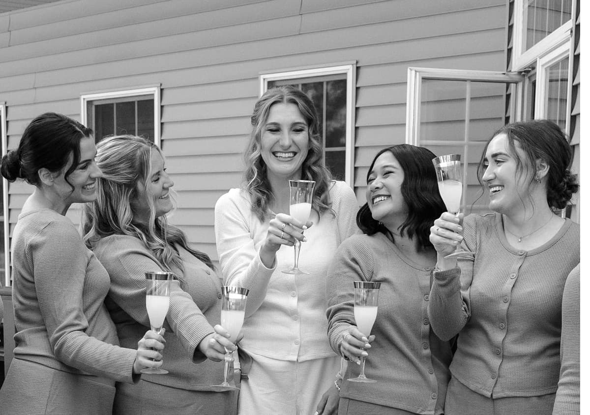 Wedding morning at Enchanted Acres