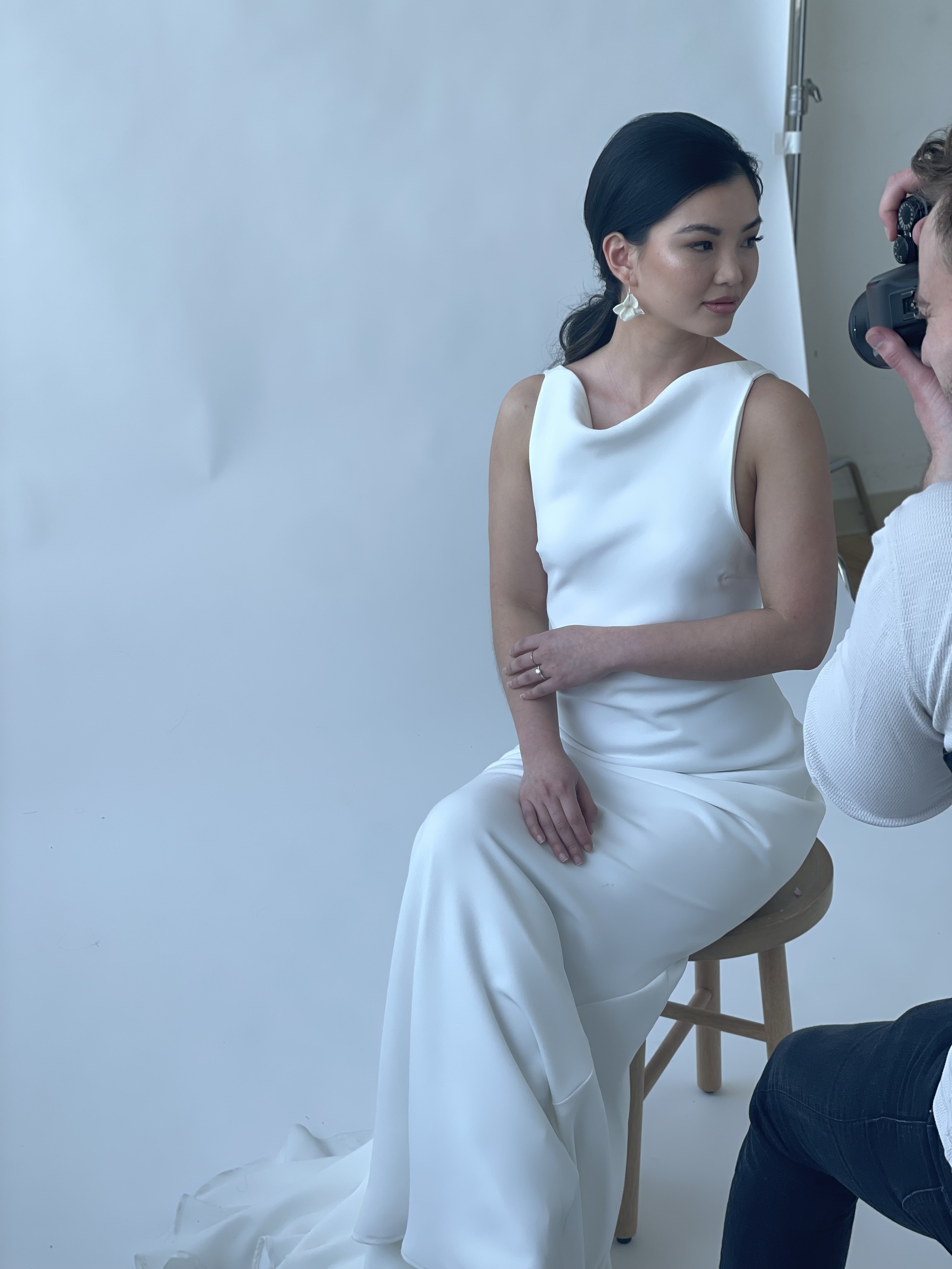 Studio bridal session